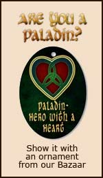 The Paladin Ornament