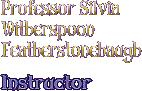 Professor Silvia Witherspoon Featherstonehaugh